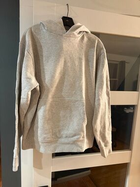 adidas Human Race Light Gray Hoodie Sweatshirt